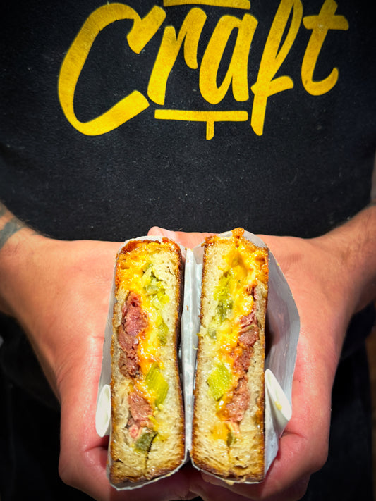 Ham & Leek Melt (Veggie Option Available)