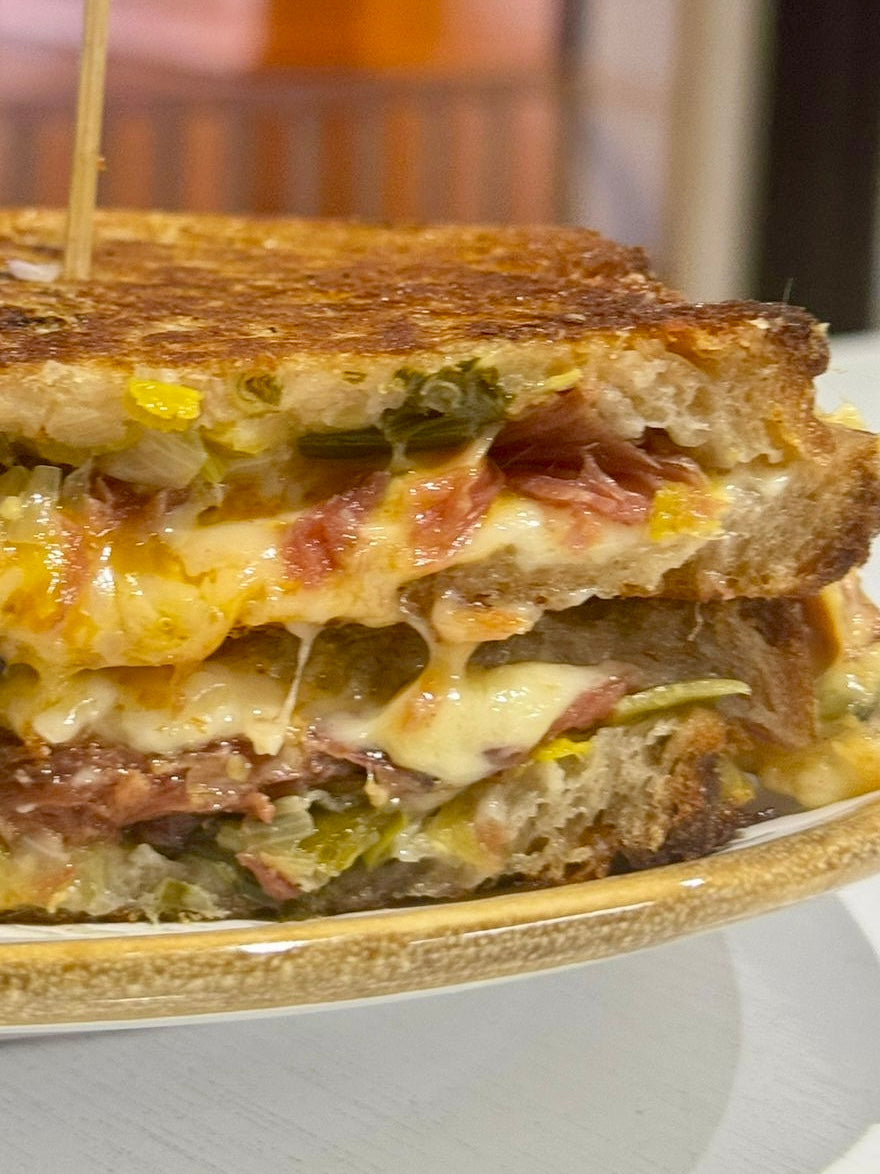 Ham & Leek Melt (Veggie Option Available)
